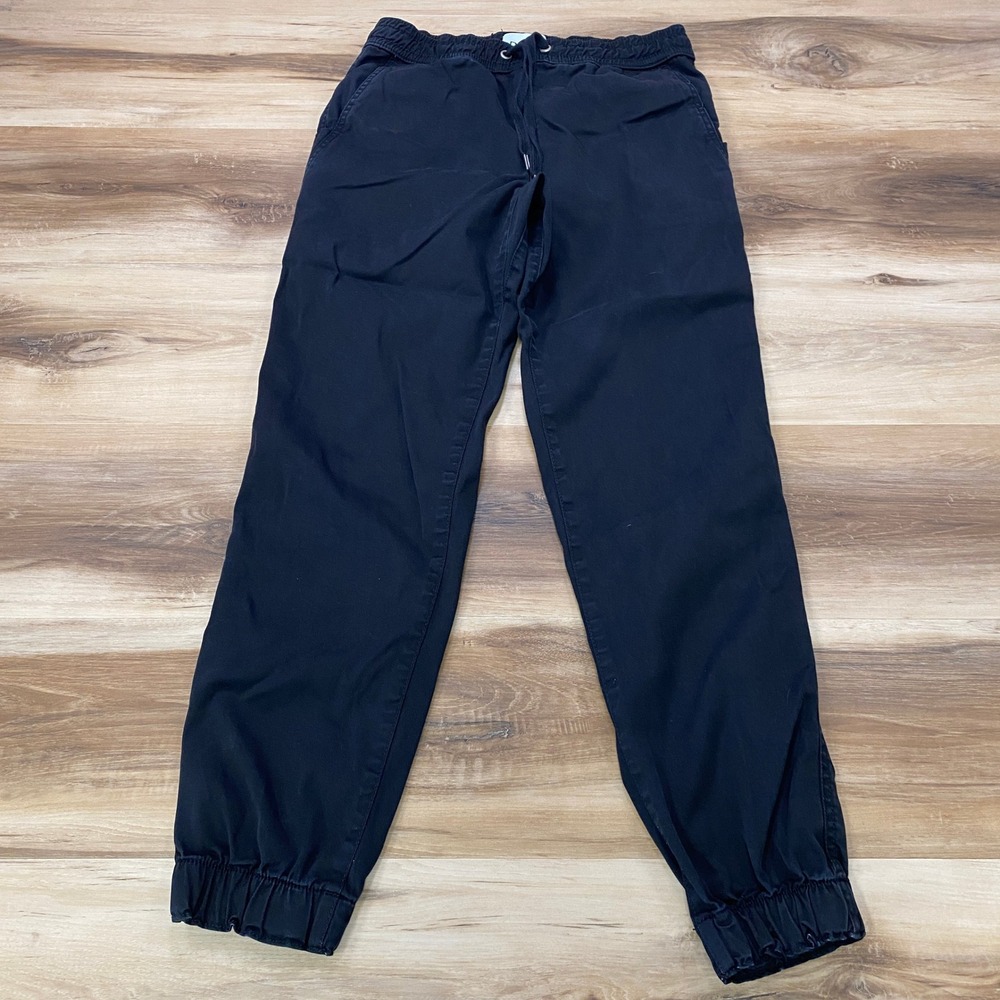 DU/ER Jogger Pants Small S Black Tencel Cotton Stretch Performance Casual
